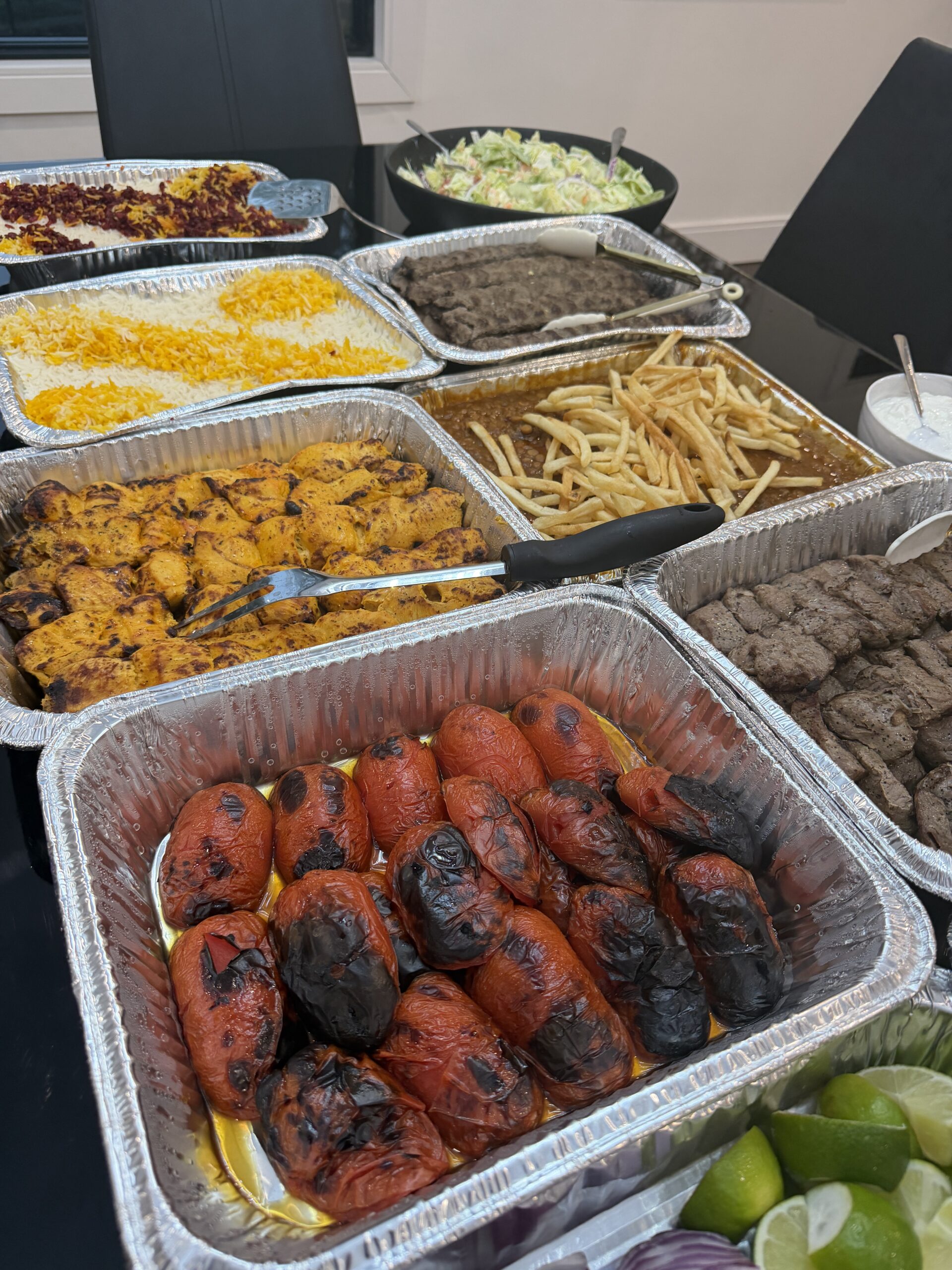 Persian catering trays